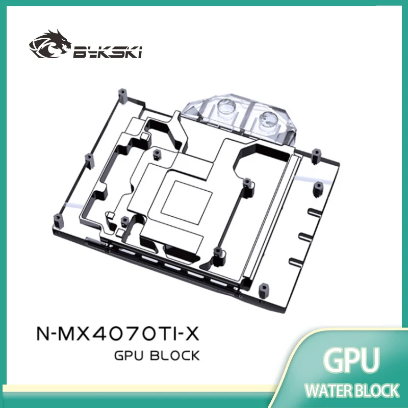 Bykski GPU Block Use for MAXSUN GeForce RTX 4070 Ti ICraft OC 12G Graphics Video Card Copper Cooler / Radiator N-MX4070TI-X