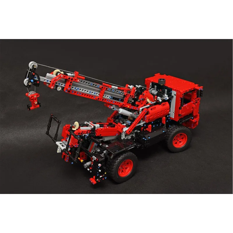 

MOC-55834 Новый прицепный кран, модель строительного блока 2235, детали MOC, креативный детский строительный блок на день рождения для мальчиков, игрушка в подарок