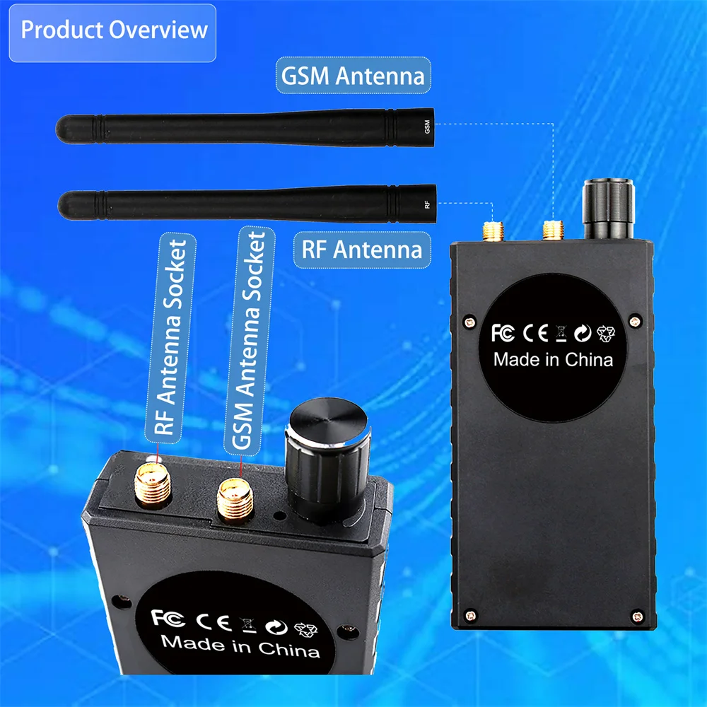 G528B Wireless RF Signal Detector Professional GPS Tracker Device Finder GSM Audio Bug Detect Spy-Camera Radio Frequency Scanner