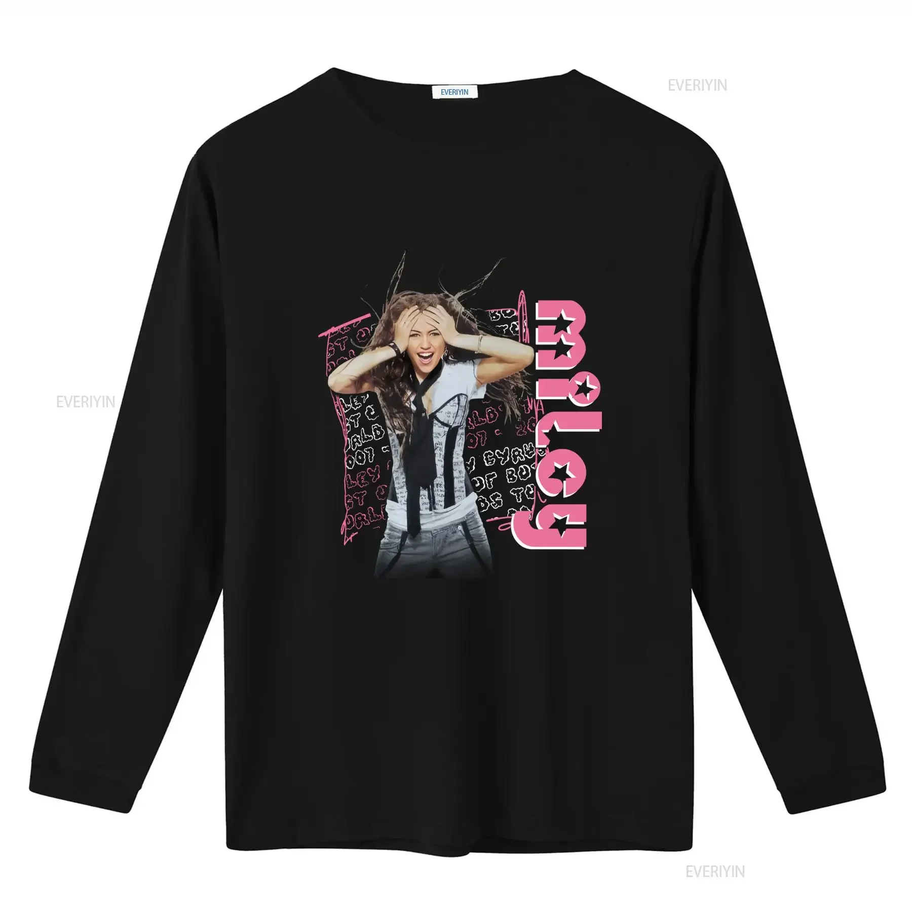 Miley Cyrus Hannah Montana 2007 2008 Best Of Both Worlds Print T Shirt Youth M New vintage Washed Unisex Soft Slightly