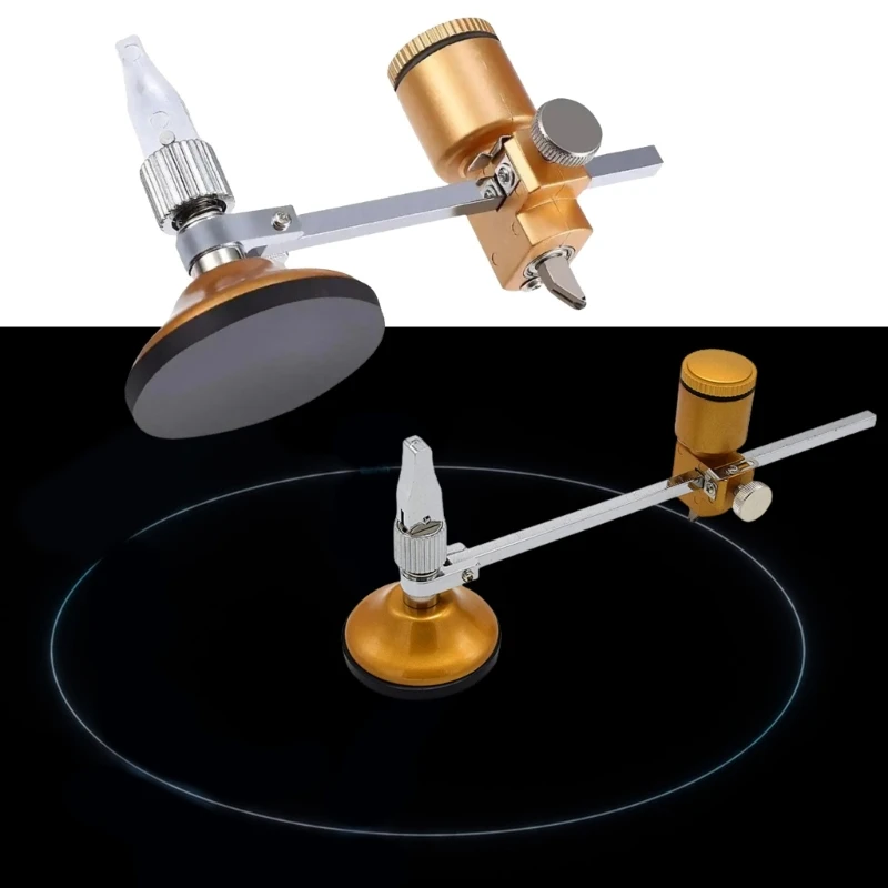 

Glass Circular Cutter Round Adjustable Compasses Type Circle Cutting Tool with Suction Cup Circular Glass Cutter M4YD