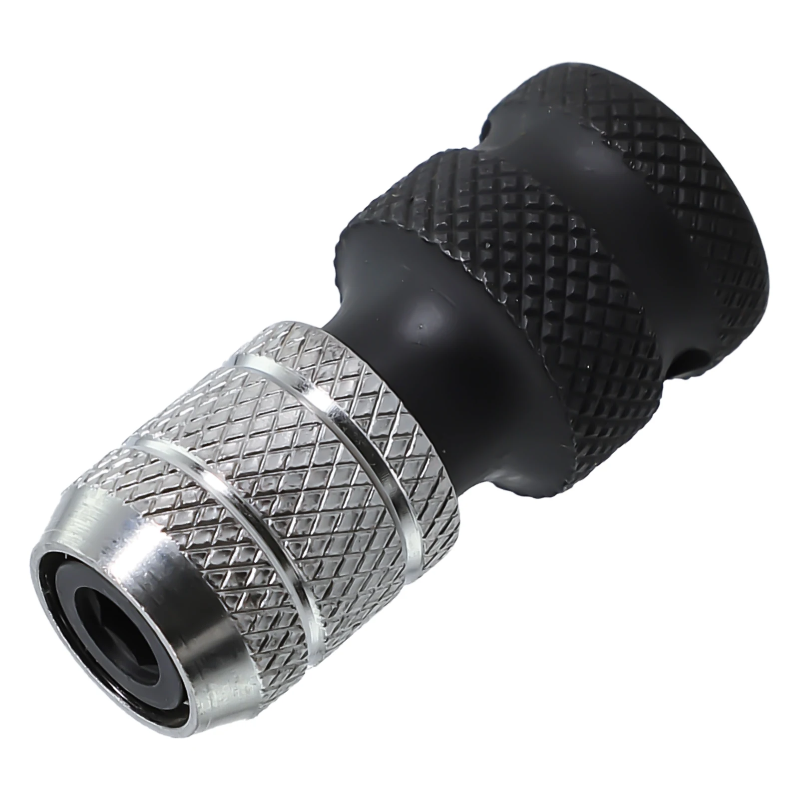 Convenient 1/2 Inch Drive To 1/4 Inch Hex Socket Adapter Made Of Steel Color Quick Release Design Length 50mm          New