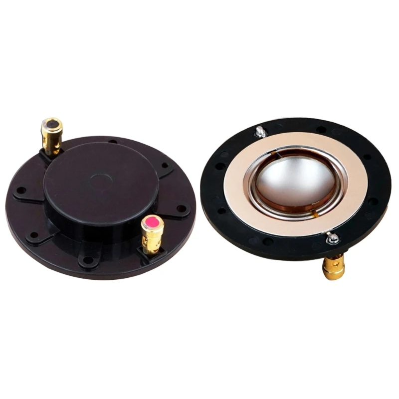 1PC Professional Tweeter Driver Treble Speaker Film 34.4mm 34 Core Diaphragm Rings Voice Coil DIY Accessory 7.2OHM Drop Shipping