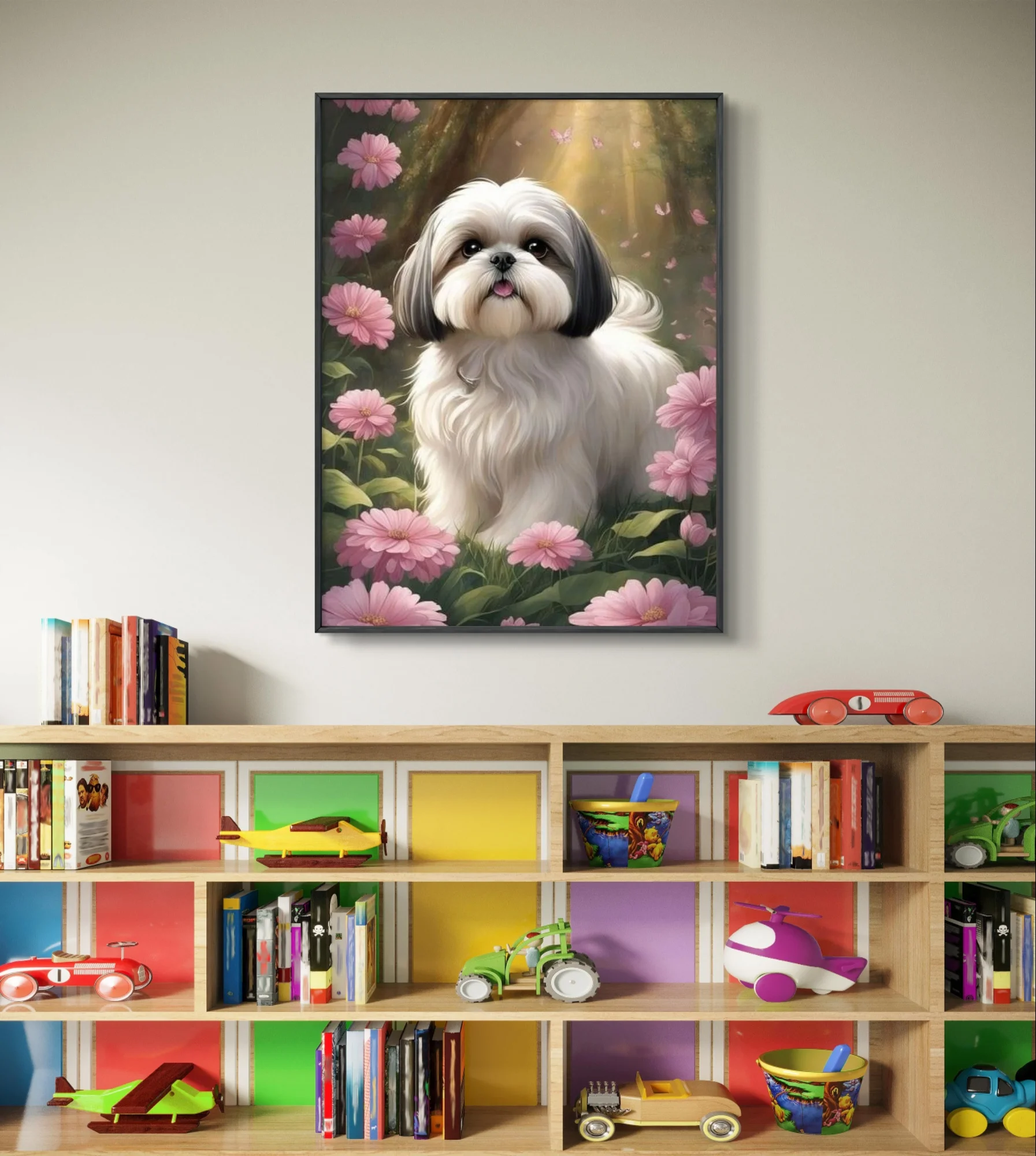 Maltese Dog 5D AB Diamond Painting Kit Cute Pet Dog Picture Diy Diamond Embroidery Cross Stitch Animal Home Wall Decor Hand Gift