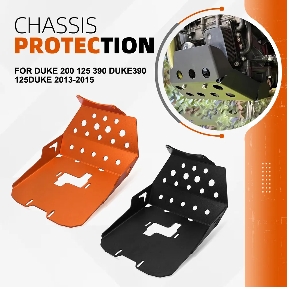 

Skid Plate Bash Frame Guard For DUKE 200 125 390 DUKE390 125duke 2013 2014 2015 Motorcycle Engine Guard Chassis Protection Cover