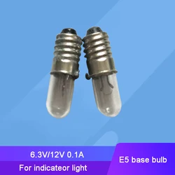 10pcs E5 1.5V 2.5V 6.3V 12V 24V Mini Bulb for Indicateor Light