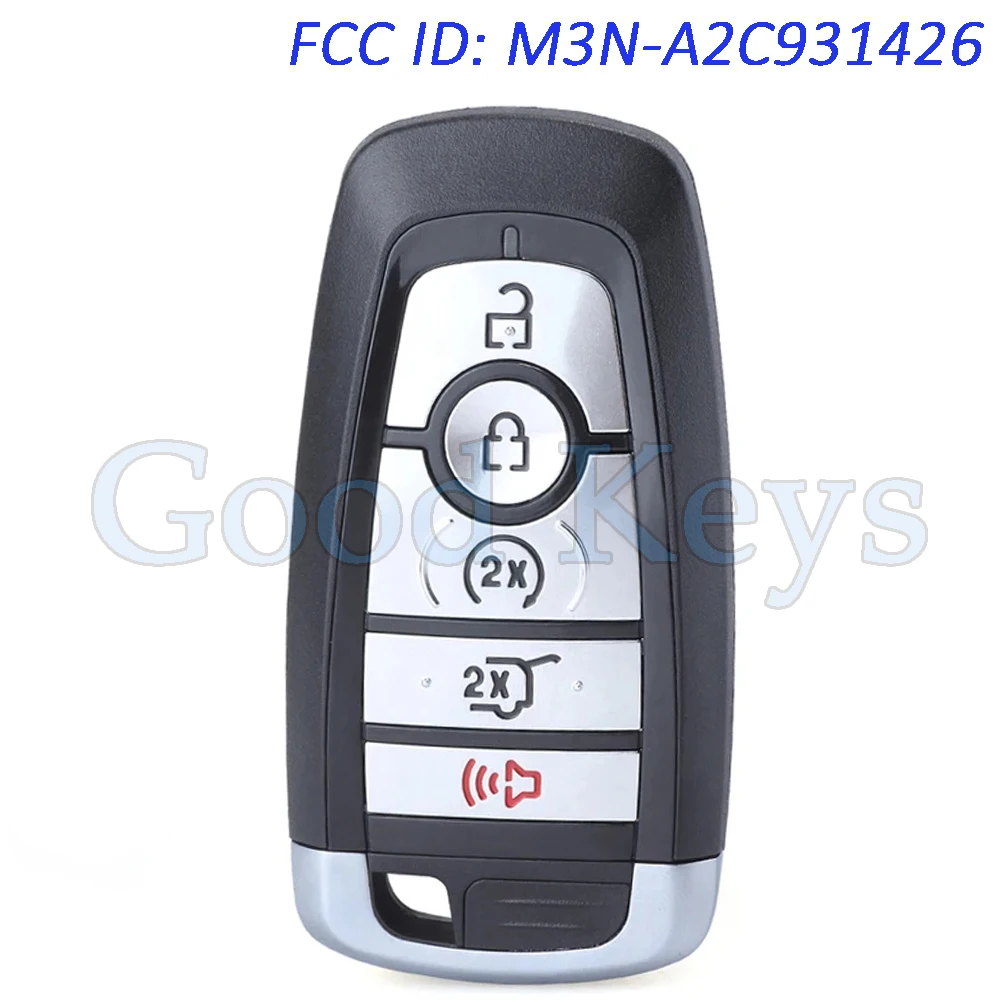 KEYECU M3N-A2C931426 Remote Key Fob for Ford Escape Escape Explorer Expedition Edge 2017 2018 2019 2020 2021 2022 2023 164-R8198