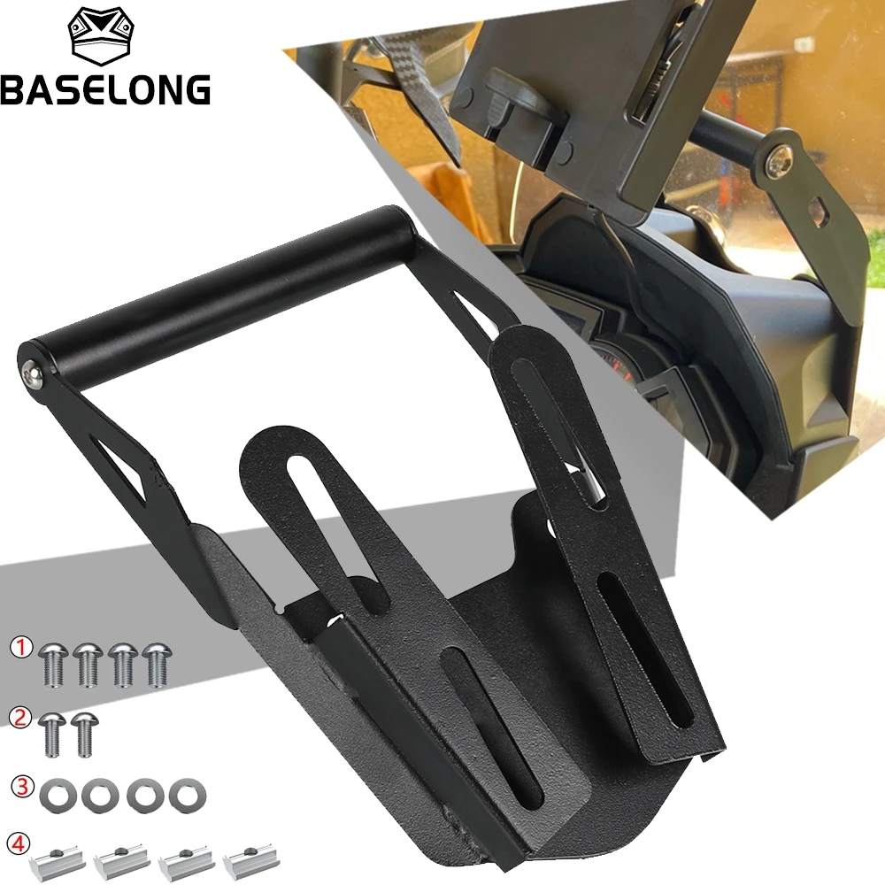 

Motorcycle Mobile Phone Navigation Bracket Support Holder For KAWASAKI VERSYS X300 X250 VERSYS-X250 VERSYS-X300 Versys 250/300