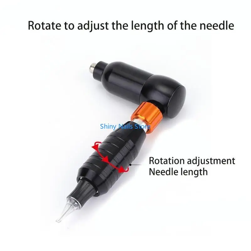 

Adjustable Silent Machine Rotary Motor RCA Fast Heat Spread for Beginner Artist Black