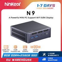 Ninkear N9 MINI PC Intel Processor N95 up to 3.4Ghz 8GB DDR4 256GB SSD for Windows 10/11 WIFI 6 Support 8K 3 Display Computer