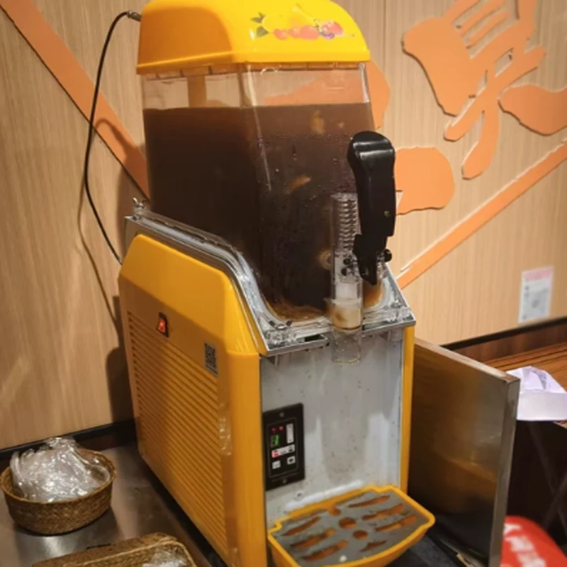 Single Bowl Slush Machine 6L Tank Slush Machine Snow Melting Machine Smoothie Maker Machine Ice Cream Maker
