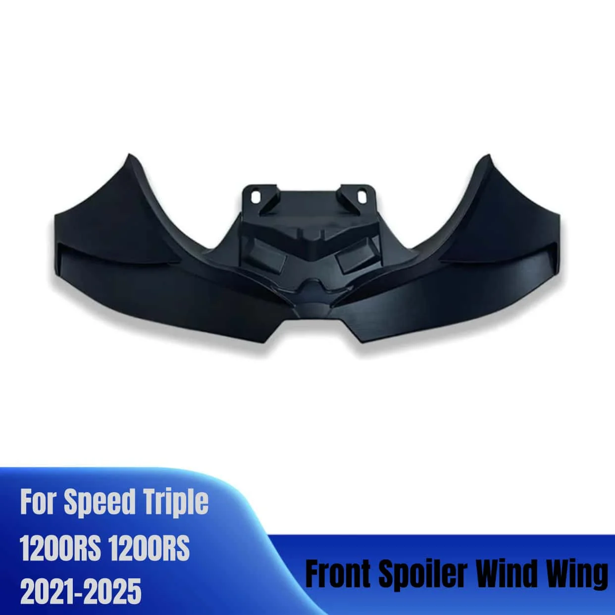 

Для Triumph Speed Triple 1200RS 1200RS 20212022 2023 2024 2025 мотоцикла переднее нижнее крыло спойлер с фиксированным обтекателем крыла