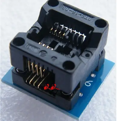 Adaptateur de Programmeur SOIC8 SOP8 à DIP8 EZ, Convertisseur de Prise, Technologie 150mil, Bricolage Électronique