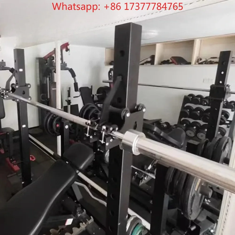 CF Rack Accessories Mounted 3x 3 Power Cages Including Cable and Weight Plate Bushing