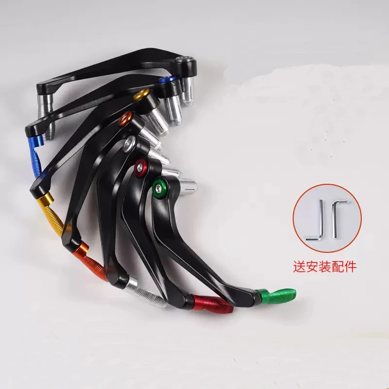 

Motorcycle Die-casting Aluminum Handlebar Brake Clutch Lever Hand Guard Protector Moto Modification Accessories