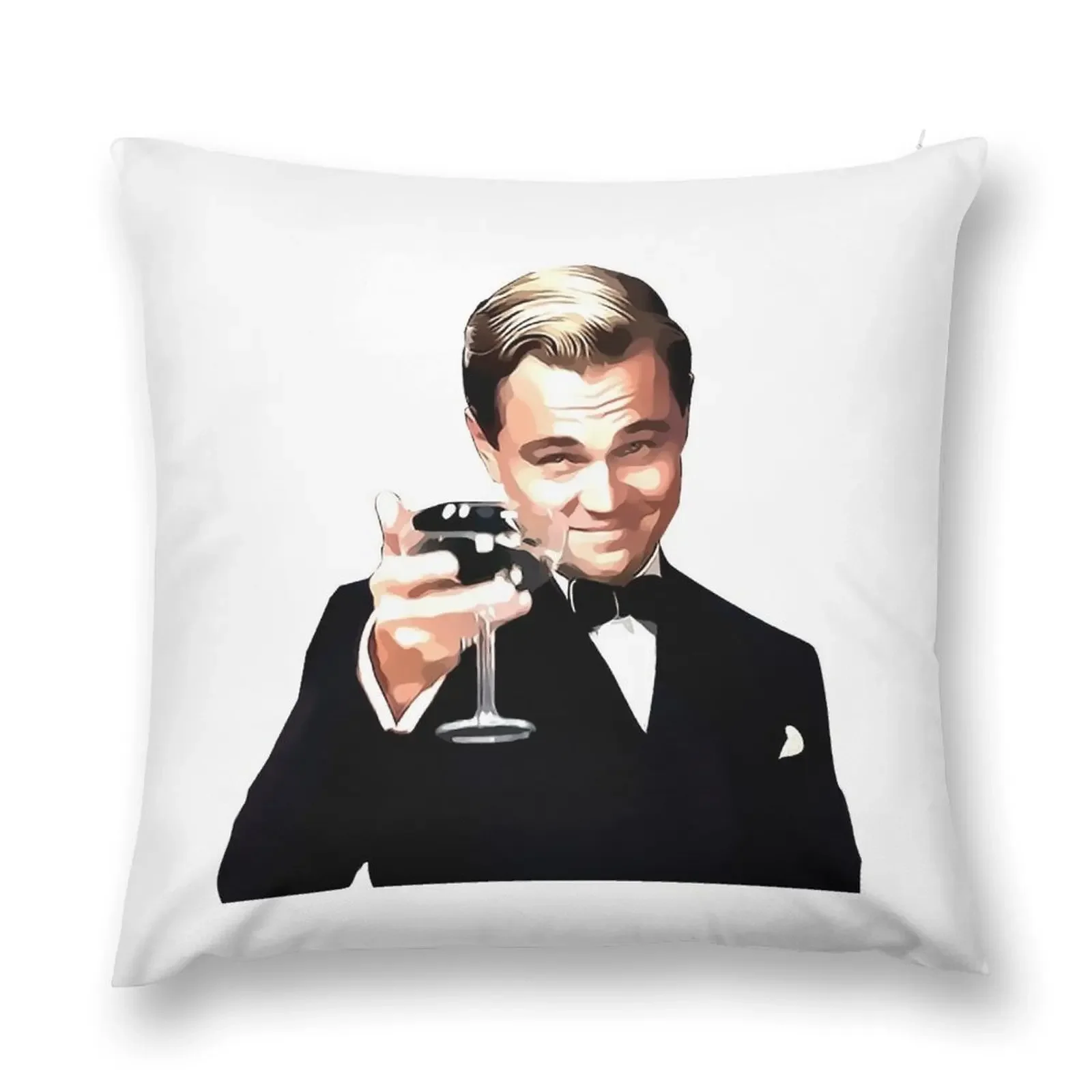 The Great Gatsby Leonardo Di Caprio Throw Pillow pillow cover luxury Bed pillowcases Cushion Cover Set pillow