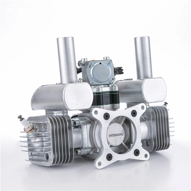 RCGF Stinger 70cc dubbele 2-takt gasmotor, voor RC-vliegtuigen met vaste vleugels op gigantische schaal