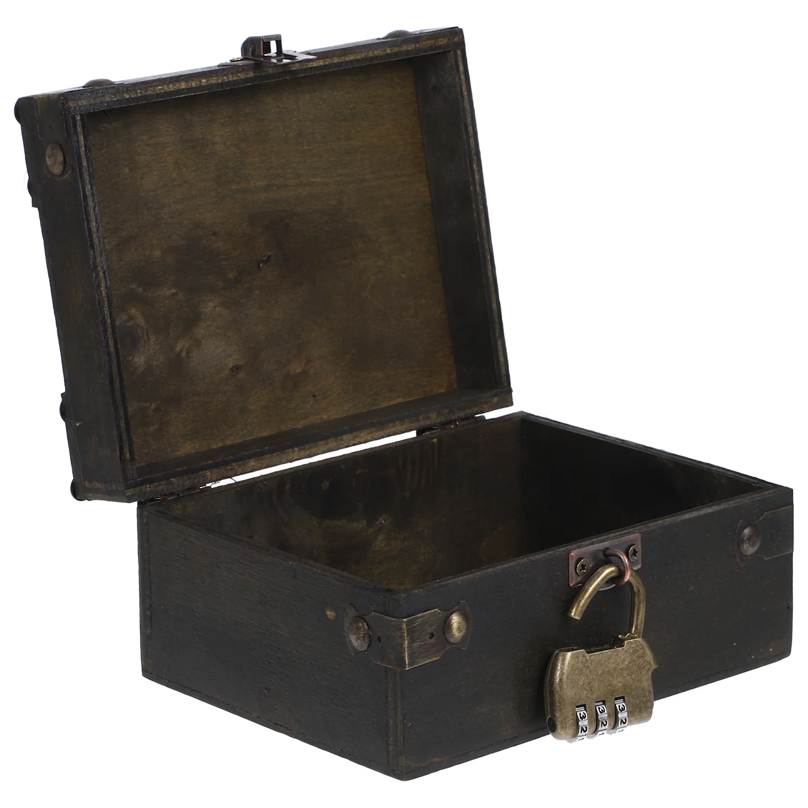 

Vintage Wooden Storage Box Small Trinket Chest For Jewelry Candy Travel Keepsake Unfinished Wood Display Case Decorative