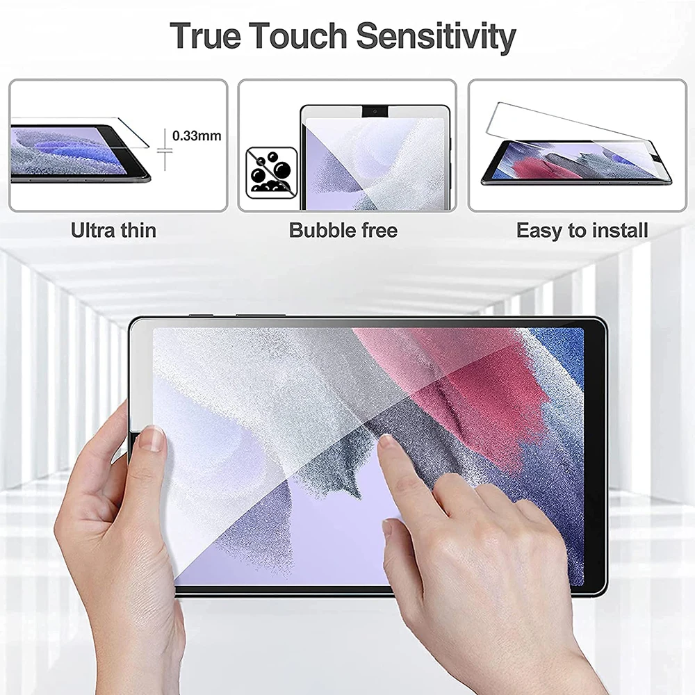 9h Displays chutz folie aus gehärtetem Glas für Samsung Galaxy Tab A7 Lite 8,7 Zoll SM-T220 T225 Anti-Scratch-Tablet-Schutz folie