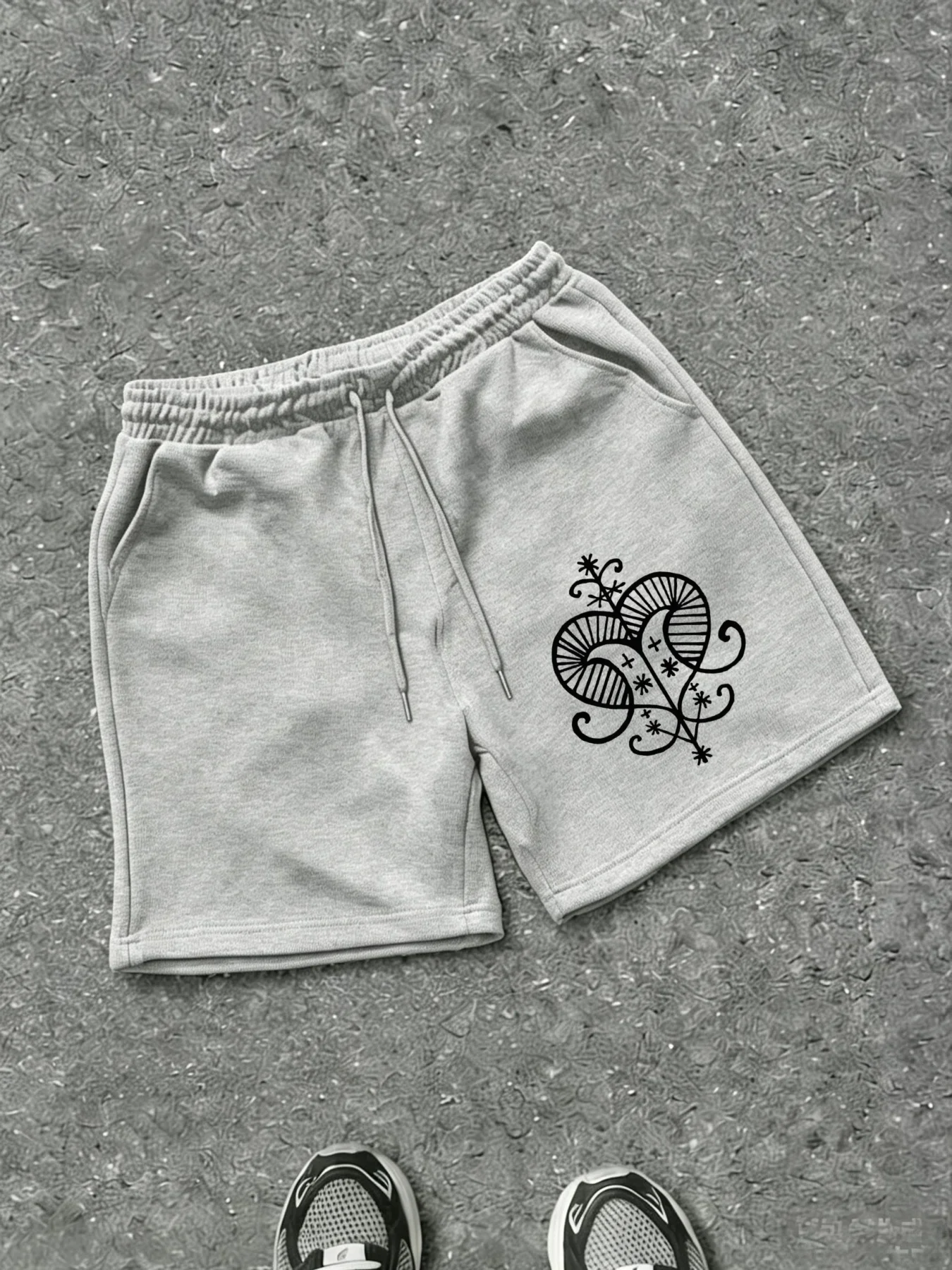 Hot Sales Men's Short Sportswear Printed Casual Short Trouser Outdoors Jogging Sports Man Shorts Daily Street Half Pants Summer