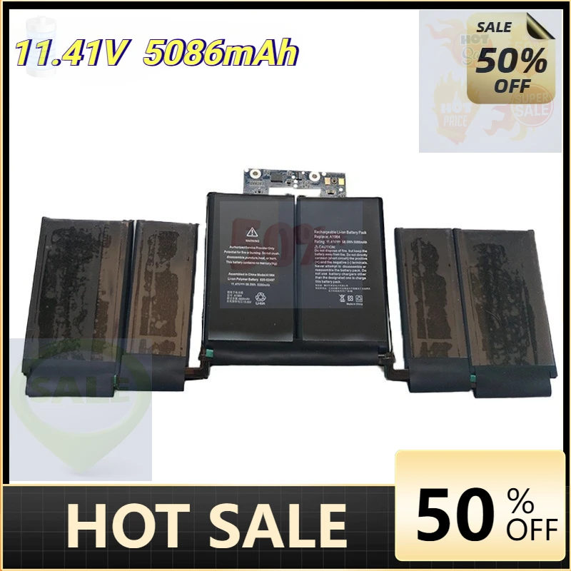 

New Laptop Battery A1964 for Apple MacBook Pro A1989 13" (2018/2019) A2251 (2020) EMC3214 EMC3358 020-02497 MR9Q2LL/A 58Wh