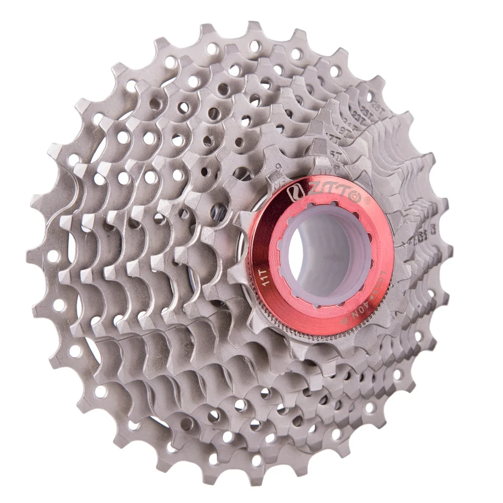 Ztto Road Bicycle Cassette Freewheel 9 Speed Cassette 9S 11-28T Bike Sprockets For Sunrace Shimano Sora 3300 3500 R300