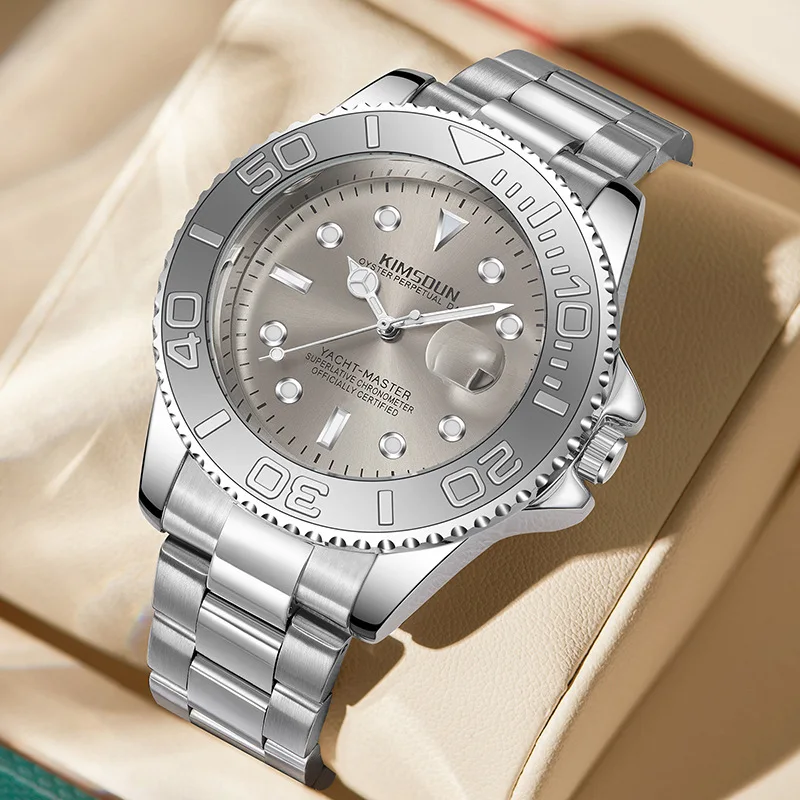 

Новые мужские часы для яхт, модные светящиеся кварцевые часы, водонепроницаемые мужские часы