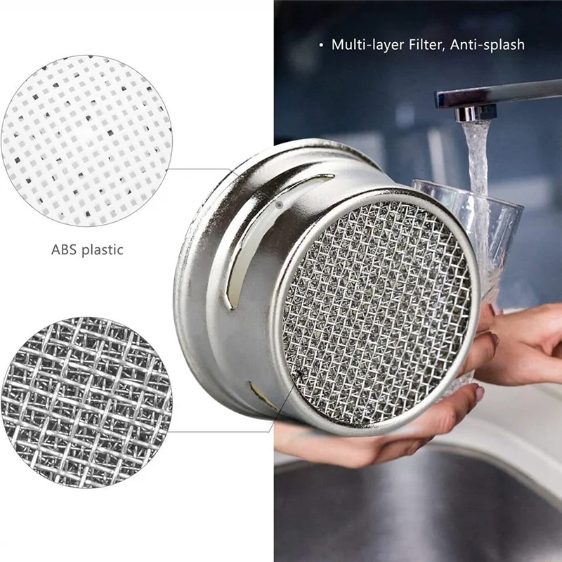 

ABGR-10 шт., аэратор для крана, аэратор для кухонной мойки, запасные части, запасные части с латунным корпусом и прокладкой для кухонной летучей мыши