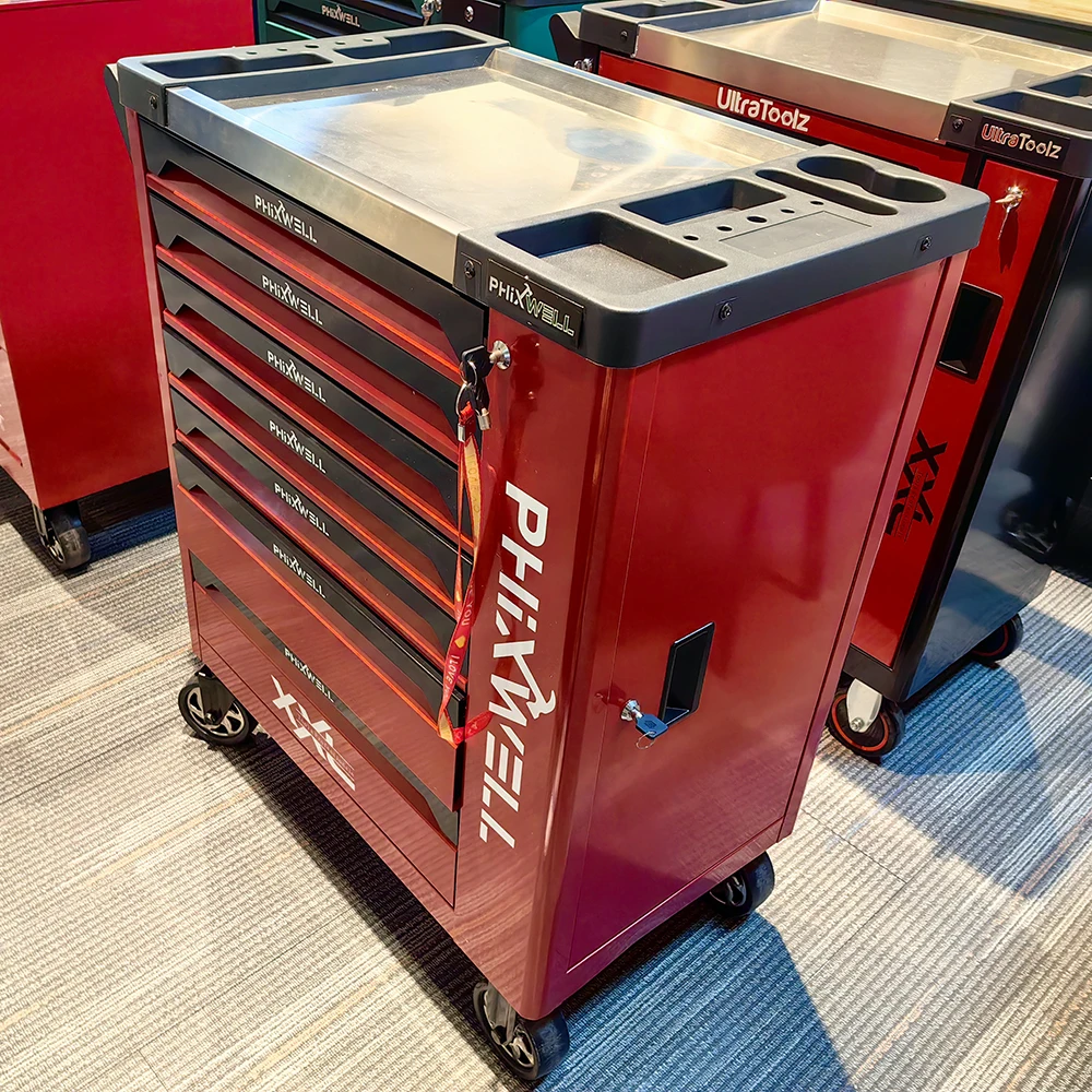 Workshop 7 Drawers Stainless S - Tools Trolley For Workshop recension och pris