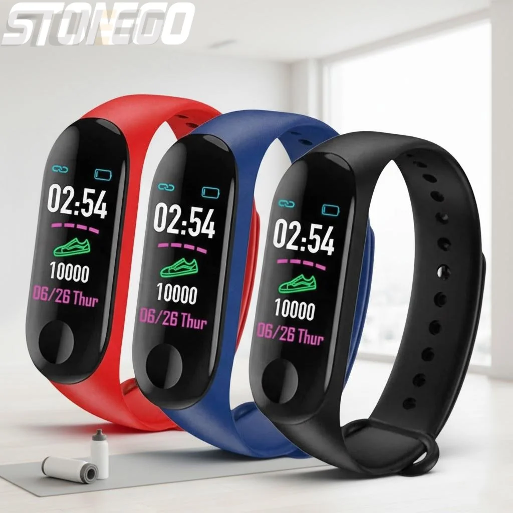 

Водонепроницаемый фитнес-трекер с пульсометром, счетчиком шагов, счетчиком калорий, оповещениями о звонках для активного отдыха, бестселлер