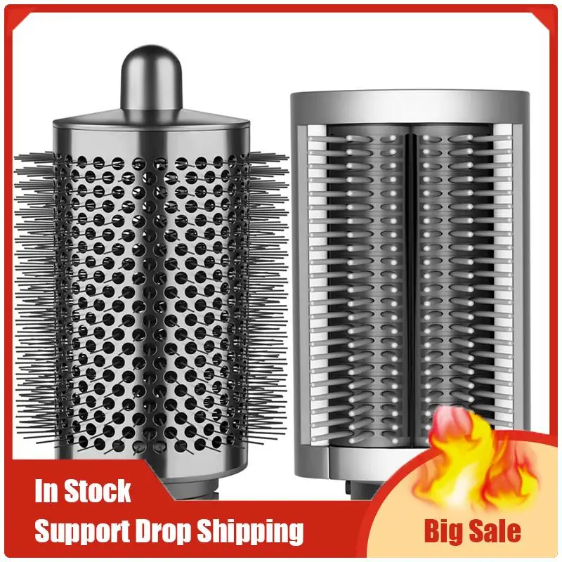 

New Factory Large Round Brush Attachment And Firm Smoothing Brush For Dyson Airwrap HS01 HS05 Accessories