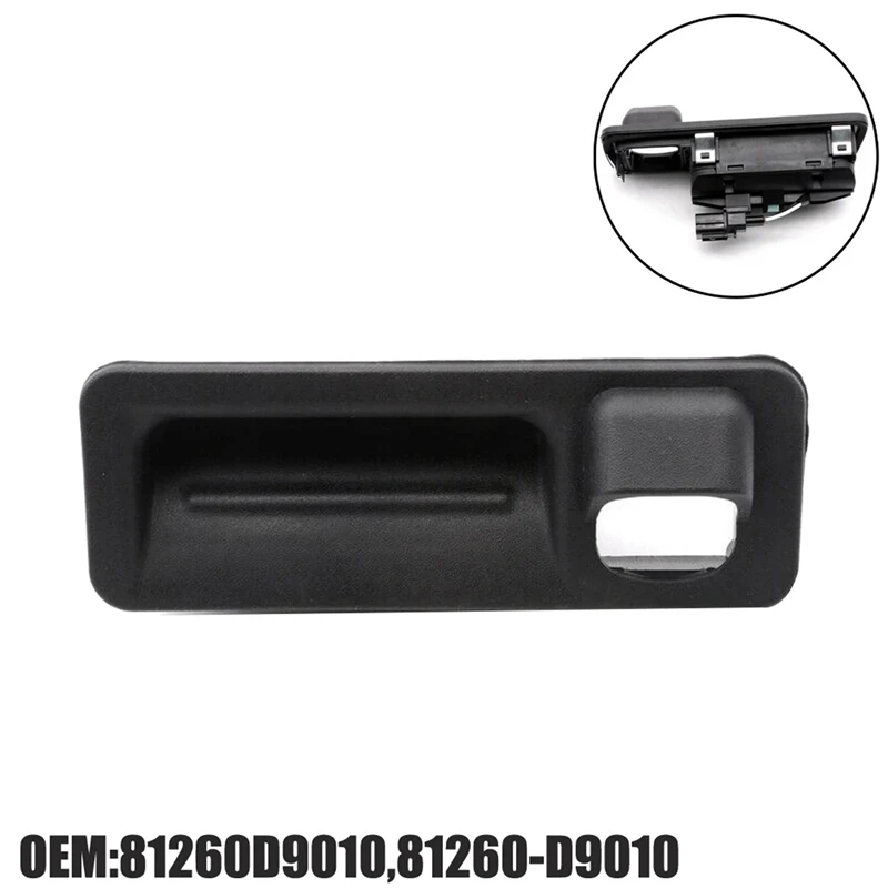 4X Rear Door Tailgate Switch Trunk Release Opener Lid Lock Handle 81260-D9010 For KIA Sportage 2016 2017 2018 2019