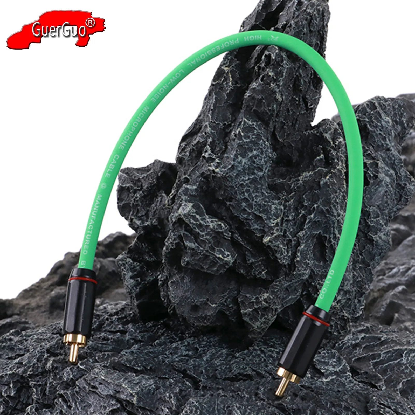 

RCA Male to Male Jack Audio Extension Cable Interconnect Cord for Home Theater HDTV TV DVD Loudspeaker Box Power Amplifier