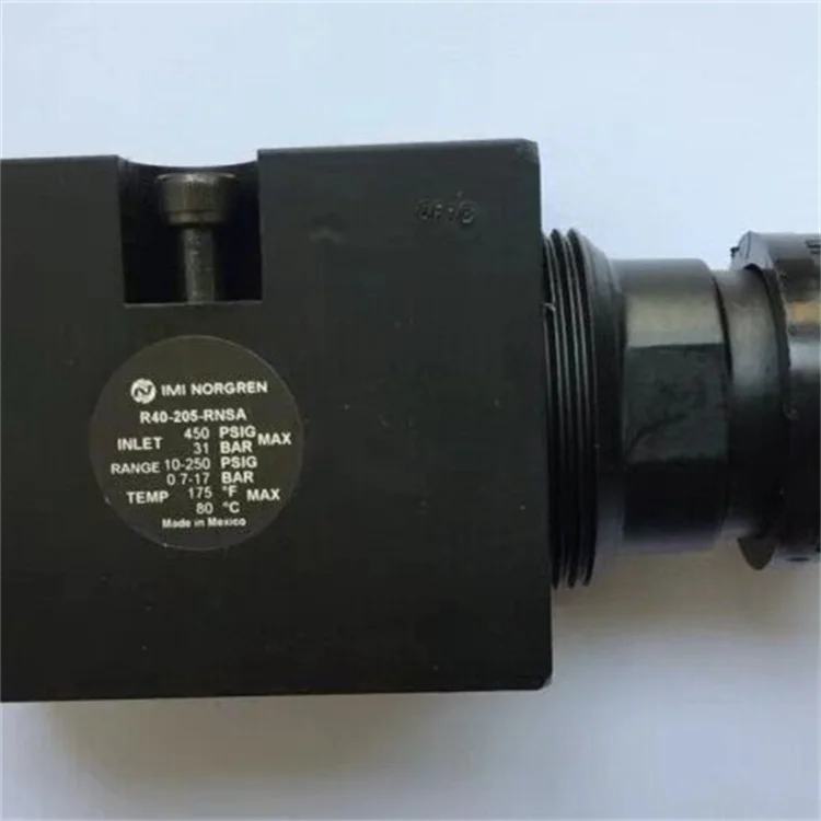 R40-205-BNLA منظم تجريبي IMI Norgren صمام الملف اللولبي هوائي R40-200-RNLG