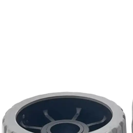 Yacht Trailer Roller 125mm Diameter 73mm Height 30mm Hole Rubber Plastic Boat Rollers For Marine Vessel Shipping Support