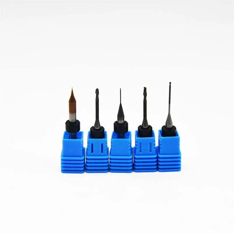 XANGTECH Yucera Zirconia Milling Burs Cutters Diamond Coated Head Diameter 1.0/2.0mm for Yucera SK-5A Milling Machine