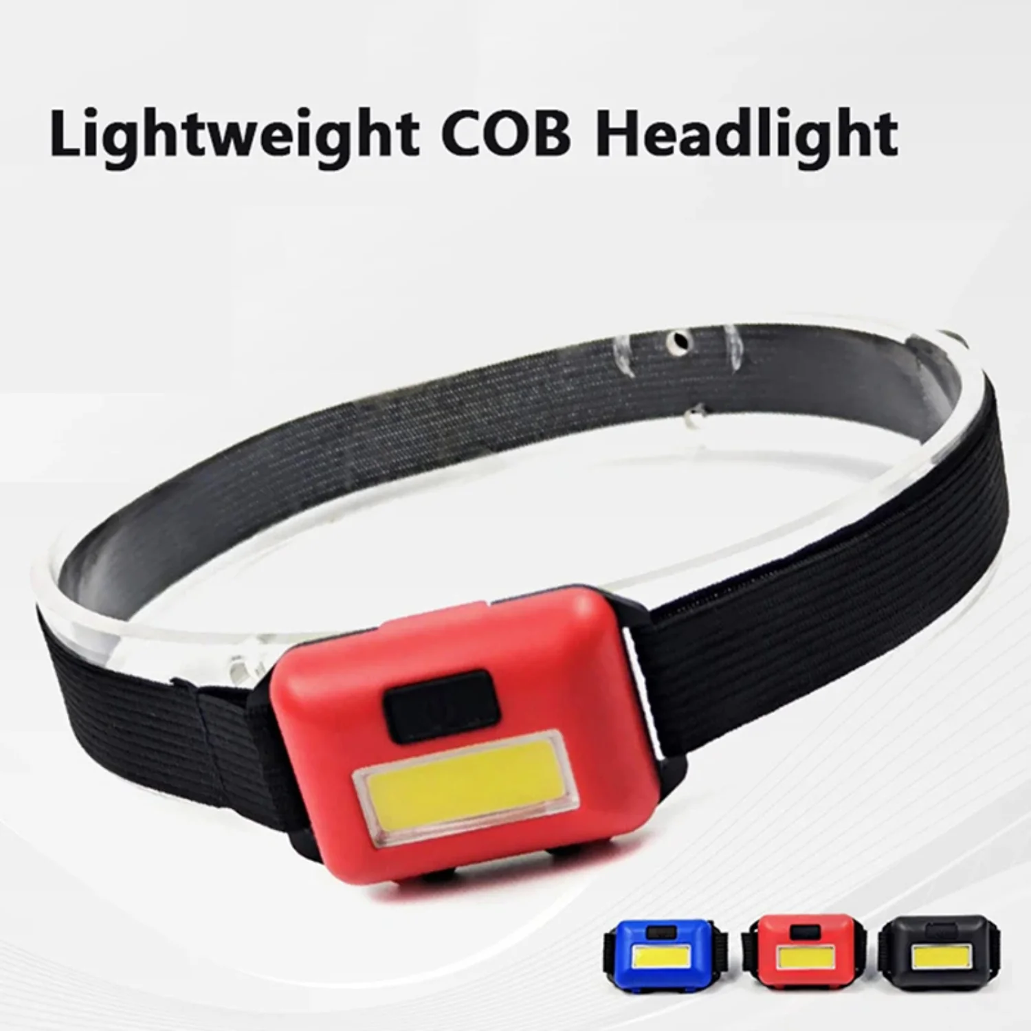 

Mini Camping Light Headlight Waterproof Outdoor Cycling Headlamp Fishing Flashlight Torch Tourism Equipment