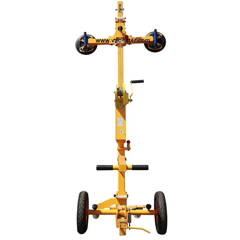 CE Certificate Manual Slab Transport Glass Moving Trolley For Stone Marble Granite Quartz Countertop