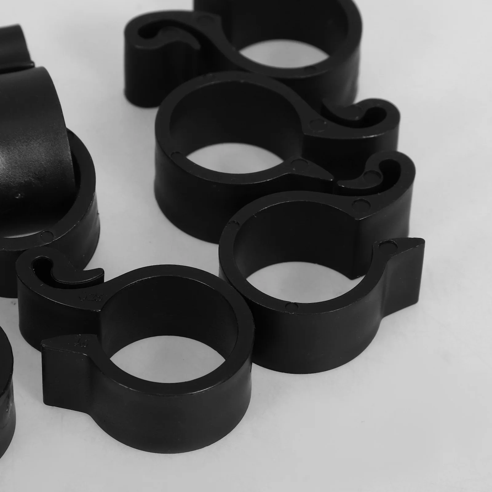 

50 Pcs Pipe Buckle Garden Hose Buckles Metal Clamps Irrigation System Drip Tube Fruit Trees Hanging Lightweight Water
