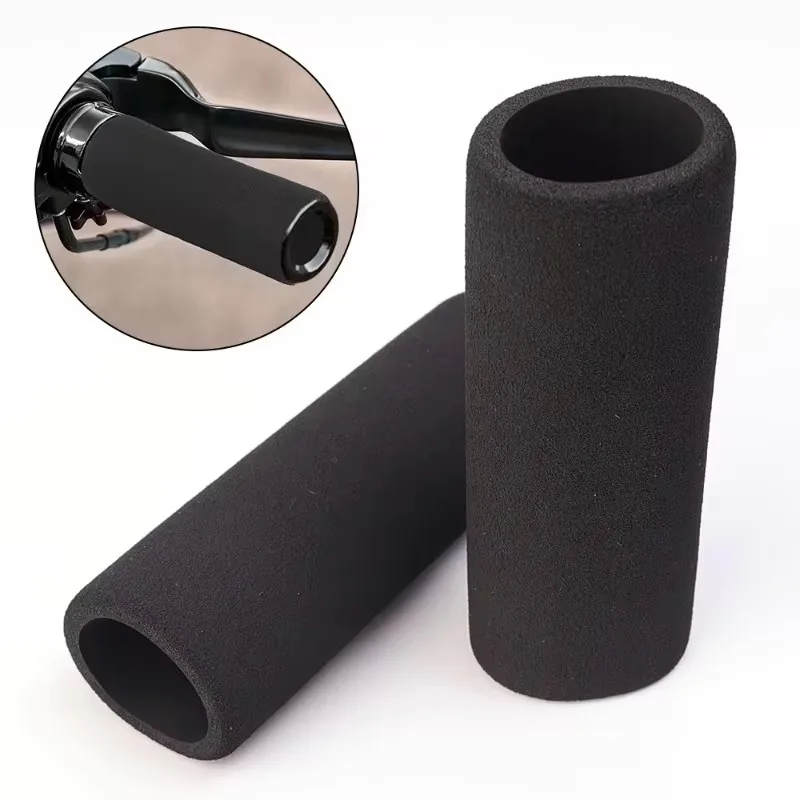 Motorcycle Hand Protector Foam Protaper Cuffs Motorcycle Handlebar End Anti Vibration Cover Grips Motorbike Handle Grip