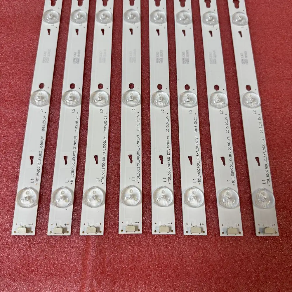 8Pcs/Set Led Strip … - image