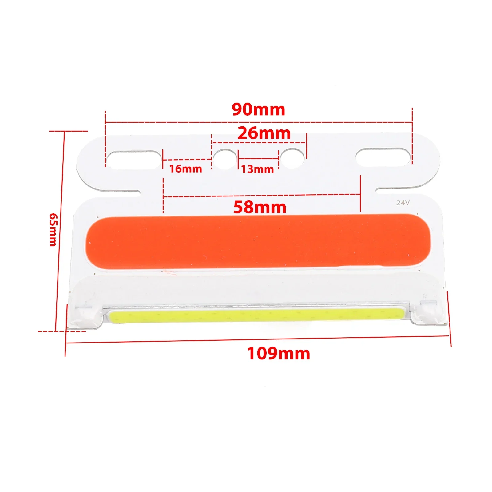 Turning Light Truck Side Light Utes 10W DC 24V LED Lorry Night Light Replacement Sidelight Decoration Boats Signal Lamp