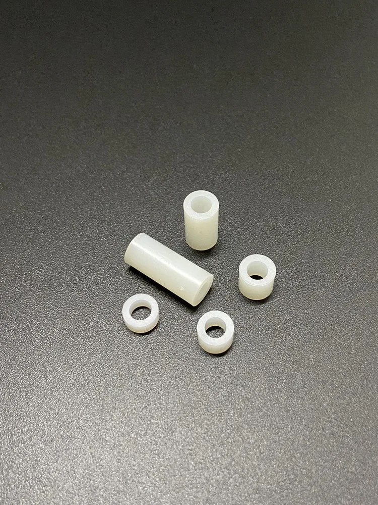 

Inner Diameter 4mm Plastic Isolation Washer PC Board Support Pillar Cylindrical Screw Insulated Sleeve Column Round Spacer