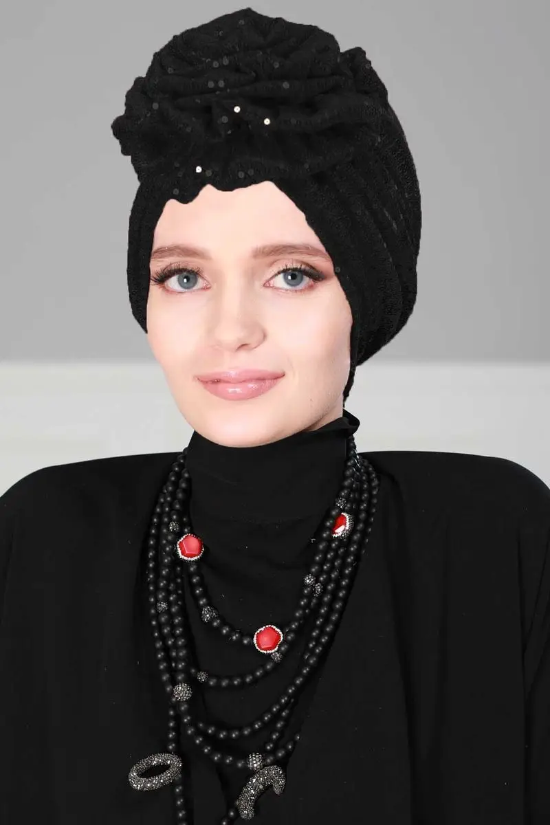 Rosa penteado osso preto