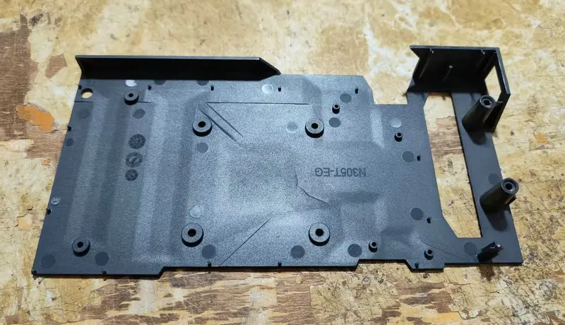 The Backplate for GIGABYTE RTX3050 EAGLE Video Card
