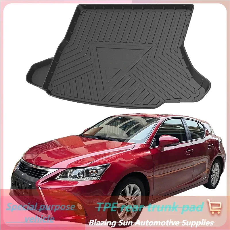 Car Auto Rear Boot Cargo Liner Tray Trunk Mat Carpet for Lexus CT 2011-2024 Cushion Pad Carpet Pad Anti-dirty Anti-water