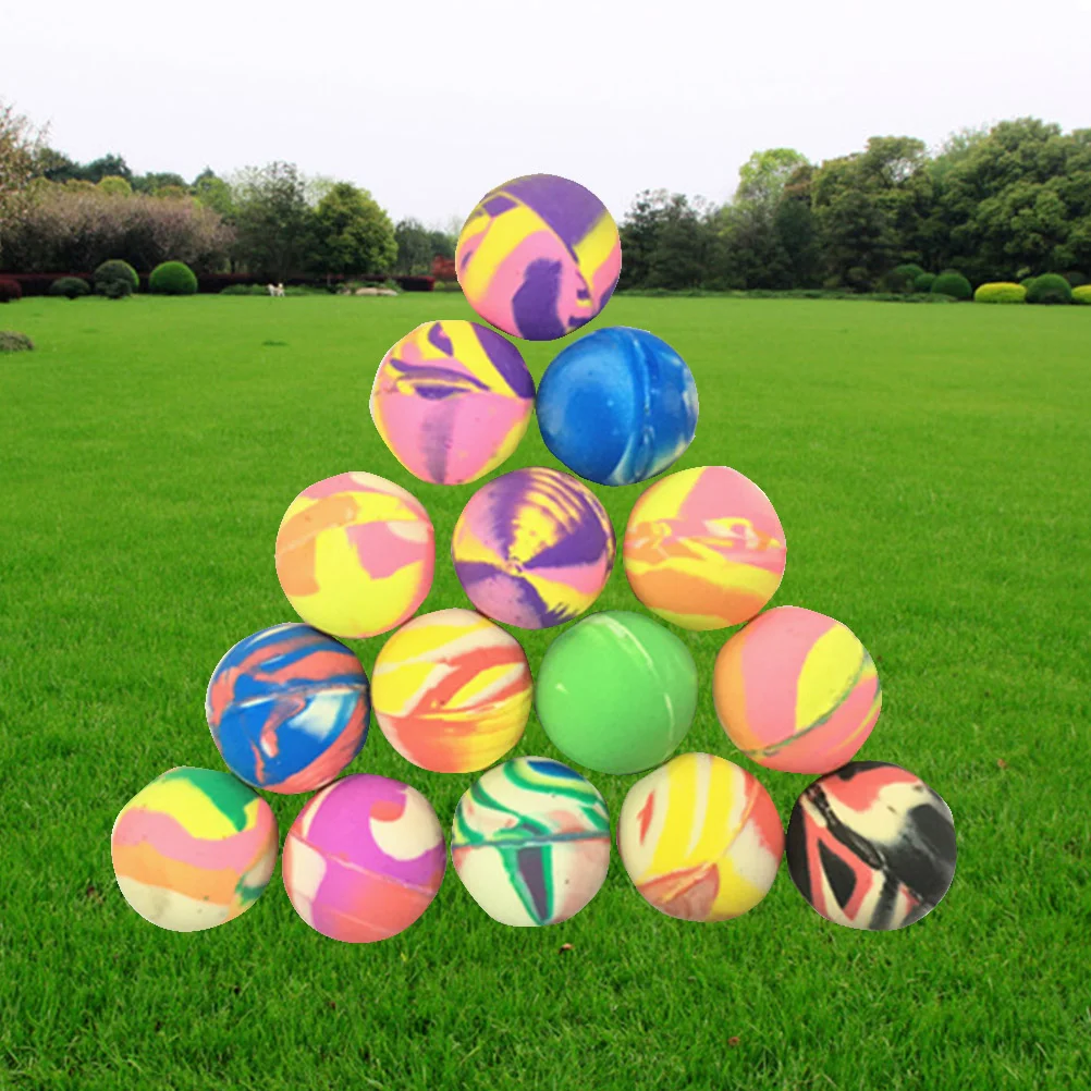 25pcs 25mm Bouncy Balls Rubber Jumping Balls Children Kids Balls Toy (Mixed Color) bouncing balls bouncy balls bulk