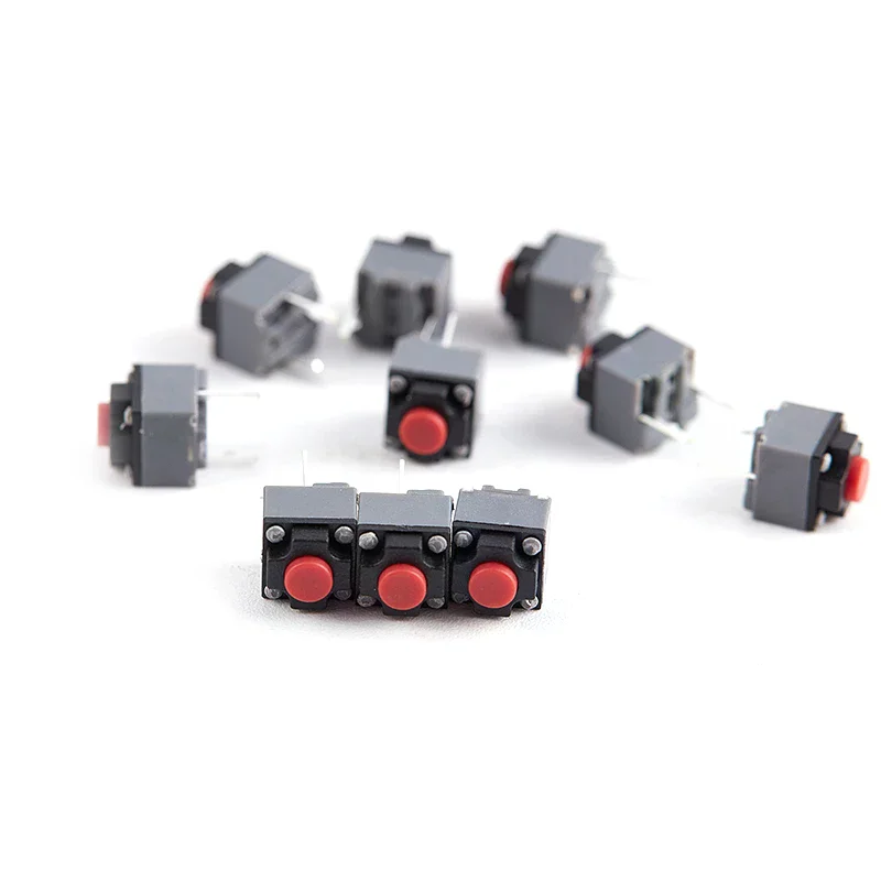 10Pcs Kailh 6*6*7.3mm Silent Square Micro Switch Mute Button For Wireless Mouse Repair Replacement
