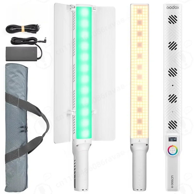 100W RGB Bi-Color LED Light Stick 2500K-8500K CCT Video Photography Light