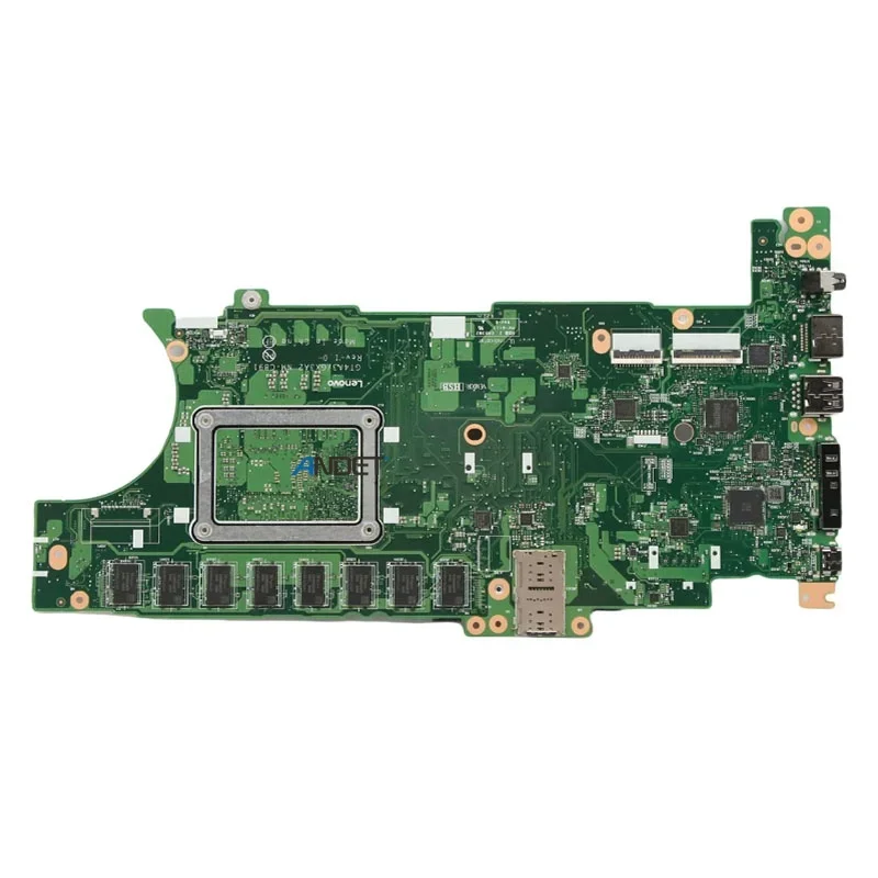 NM-C891 para lenovo thinkpad x13 t14s portátil placa-mãe I7-10610U 16gb notebook mainboard acessórios 100% teste ok 5b20z45866